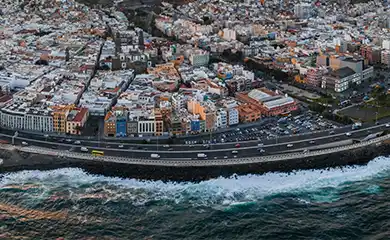 Overview of Las Palmas de Gran Canaria