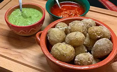 papas arrugatas con mojo