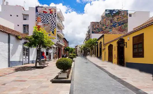 Los Llanos de Aridane - tourist resort La Palma