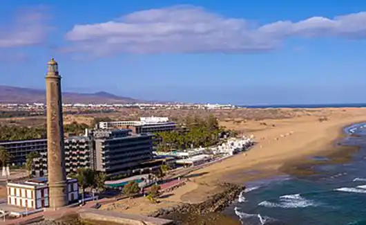 Maspalomas Tourist Resort in Gran Canaria