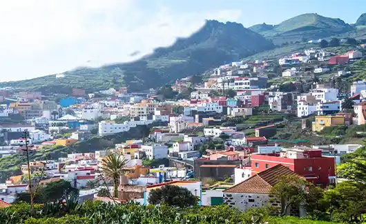 Valverde - Tourist resort on El Hierro
