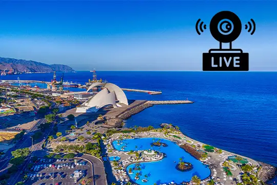 watch live webcams of Tenerife